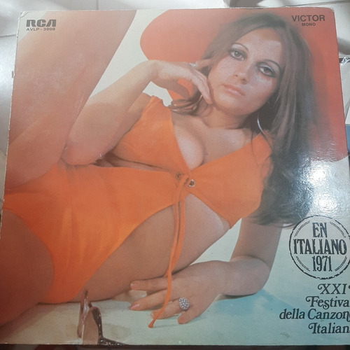Vinilo 21 Festival Della Canzone Italiana 1971 Album H Cp2