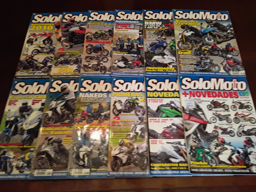 Lote De Revistas (12) Solo Moto 30 (2010)