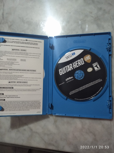 Guitar Hero Live Wiiu El Puro Juego - Ulident (Usado)