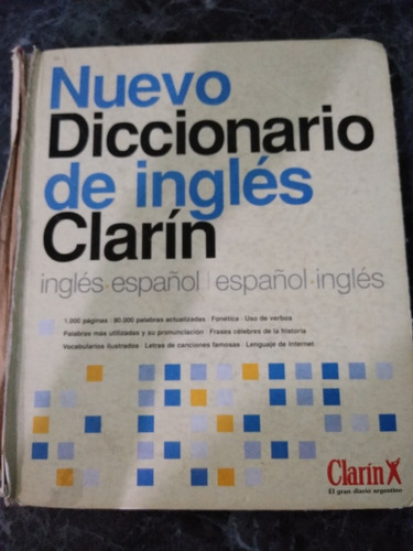 Nuevo Diccionario De Inglés Clarín Ing-esp / Esp-ing