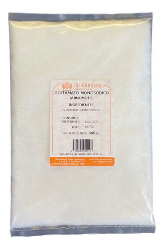 Glutamato Monosodico Ajinomoto 250 Gramos