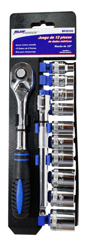 Matraca Y Dados Blue Force Bf22103 3/8