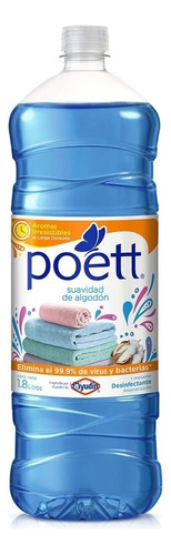 Limpiador de piso Poett en botella 1800 mL