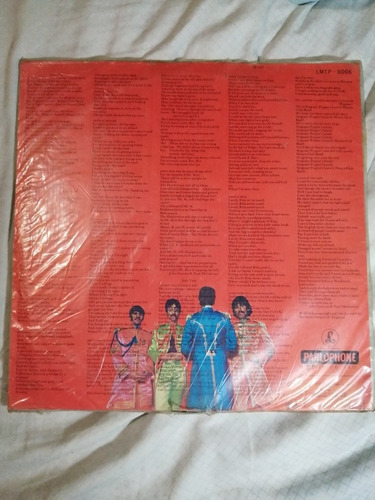 The Beatles (sgt Pepper) Parlophone Lp - Disco De Vinil (Usado)