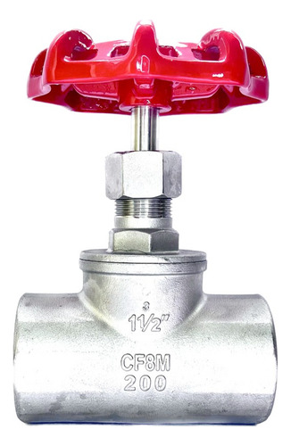 Válvula Globo Agulha Pino 1-1/2 Pol. Bsp Inox 304