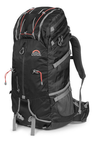 Mochila Trekking Doite Leonera 50 Lt Fastpacking Mochilero Color Negro