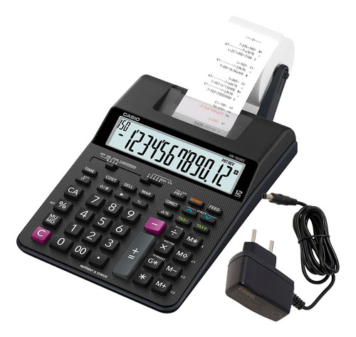Calculadora Para Mercado Casio Com  Bobina  Hr-100rc Casio