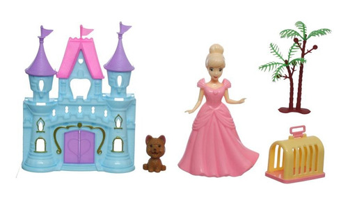 Castelo Real Da Princesa Com Boneca E Pet Etilitoys Cor Castelo cor variado