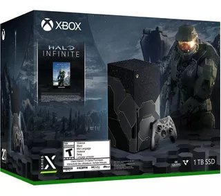 Xbox Series X Nuevo Sellado Edición Halo Infinite + 3 Juegos