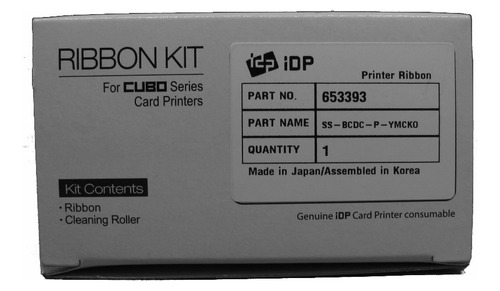 Ribbon Idp Color 653393 Ymcko P/ Cubo - 250 Impressões