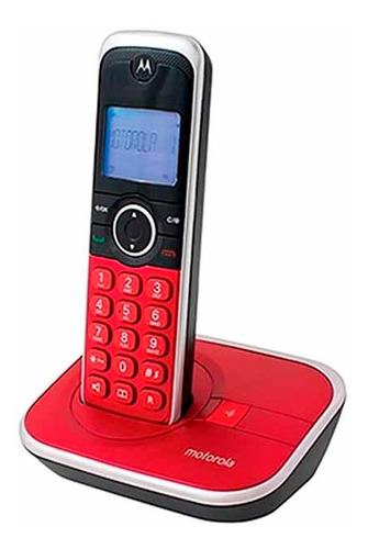 Teléfono Inalámbrico Motorola Gate 4800 Dect 6 M.libres Rojo