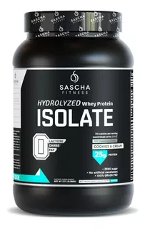 Proteína Sascha Fitness Isolate Cookies & Cream