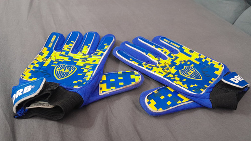 Guantes Arquero Drb Boca Junior Azul 5