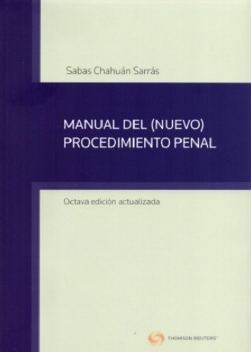 Manual Del (nuevo) Procedimiento Penal 8° Ed.2019 / Chahuán