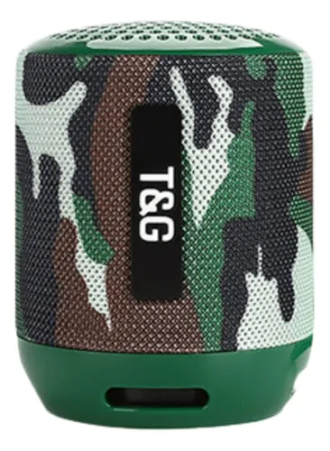 Parlante Altavoz Portátil+radio+usb+llamadas Verde Militar