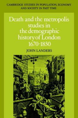 Libro Death And The Metropolis : Studies In The Demograph...