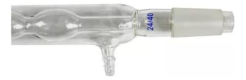 Condensador Graham 500mm Junta 24/40 Serpentin Eisco