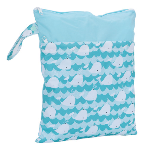 Bolsa Para Guardar Pañales Con Estampado De Dibujos Animados