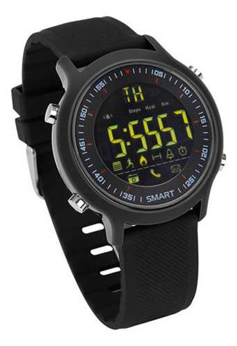 Reloj Inteligente Smartwatch Deportivo Sumergible Bluetooth Malla Negro