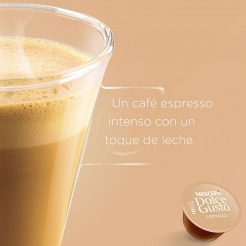 Imagen 3 de 7 de Capsulas Dolce Gusto Cortado Espresso Macchiato Nescafe X16