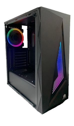 Gabinete Gamer Mid Tower Rgb Safe Gamer G52 Atx Preto