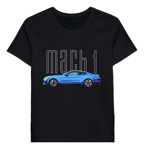 Remera Mach 1 S550 Mustang Gt 5 0l V8 Antimatter Bl 94677749