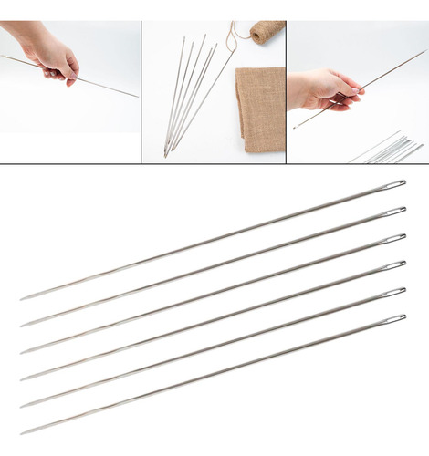 6 Piezas De Agujas Giratorias De Cuentas, 30 Cm, Agujas De