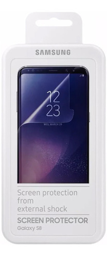 Samsung Protector De Pantalla Para Galaxy S8 Normal 2pack