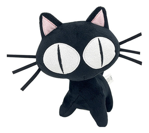 Trigun Stampede Negro Gatos Peluche Muñeca Cumpleaño Regalo 