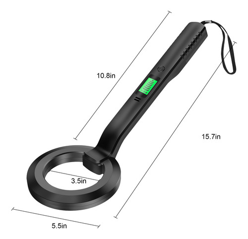 K Detector De Metales Portátil Ip66 For La Caza Del Tesoro