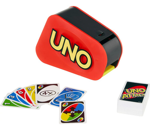 Juego De Cartas Uno Attack Lanzador De Cartas Con Sonidos