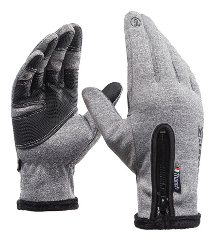 Imagen 2 de 4 de Moto De Nieve A Prueba De Viento Para Hombre Para Gris Xl