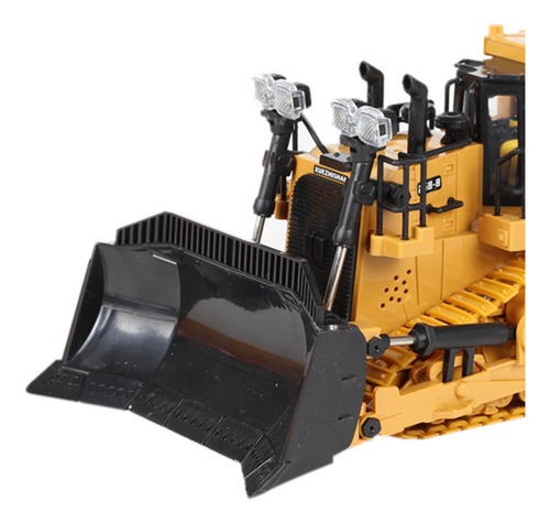9ch Radio Control Bulldozer Luz Y Sonido Ingeniería Coche