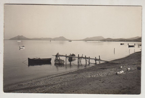 1933 Mallorca Postal Vista Parcial Puerto De Pollensa España