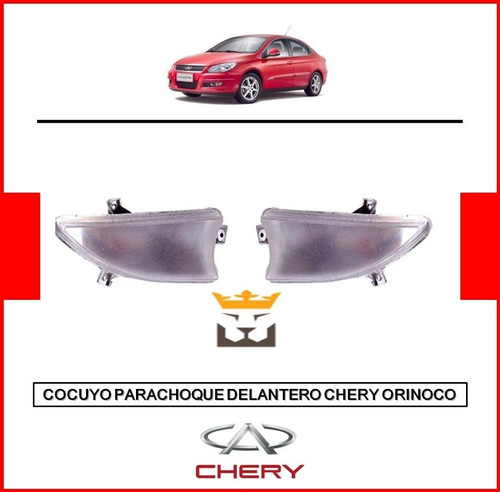 Cocuyo Mica Luz Parachoque Delantero Chery Orinoco Todos