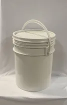 Comprar Tobos Plásticos , Cuñetes De 5 Galones Con Tapa (nuevos)