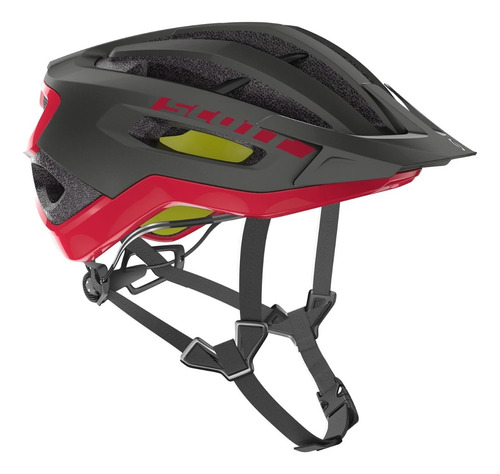 Casco De Bicicleta Scott Fuga Plus Rev Dark Grey Pink 