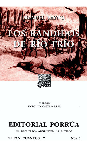 Los Bandidos De Río Frío Sc003 - Manuel Payno - Porrúa