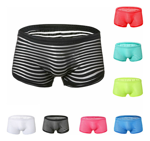 Q Ropa Interior Para Hombre Con Seda Helada Extendida De Lon