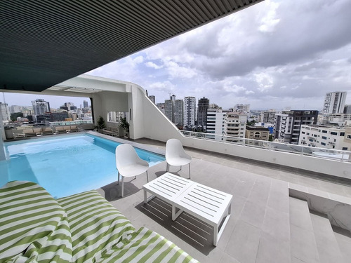 Apartamento En Alquiler En Serrallés, Santo Domingo