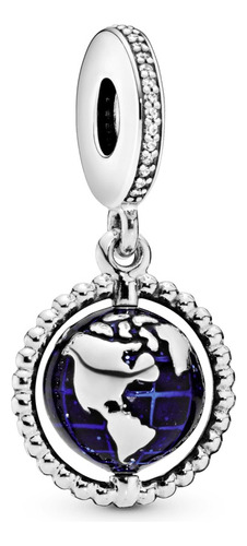 Charm Pandora Moments Colgante Globo Giratorio Silver