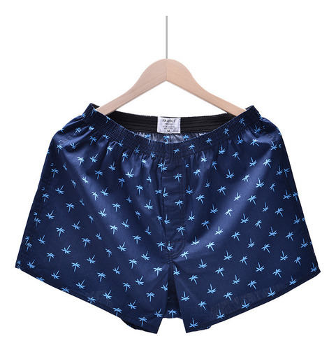 Pantalón Corto Transpirable Cómodo Estampado Para Hombre A L