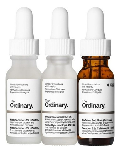 The Ordinary The Most Loved Set Skincare Hialuronico/niacina