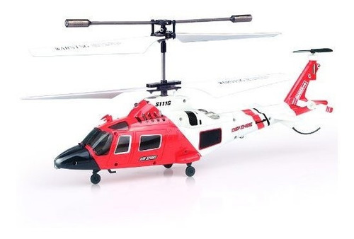 Imagen 1 de 4 de Helicóptero Con Giróscopo Y Control Remoto 3.5 Syma S111g