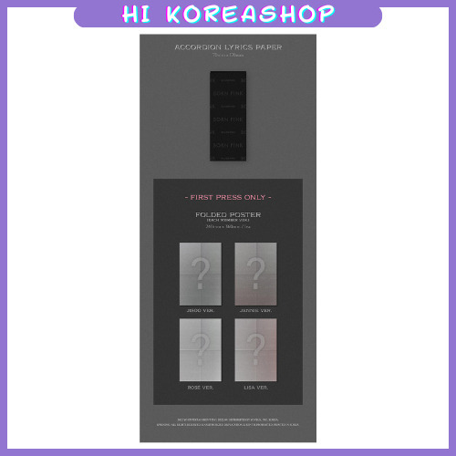 Blackpink - Born Pink 2do Album Version Digipack Jennie
