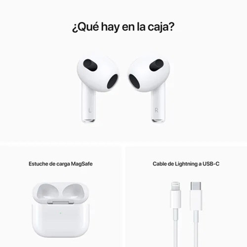 Open Box - Audifonos Bluetooth Apple AirPods 3ra Generación