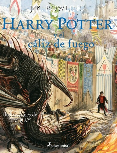 Harry Potter Y El Caliz Del Fuego / Ed. Ilustrada/ Tapa Dura