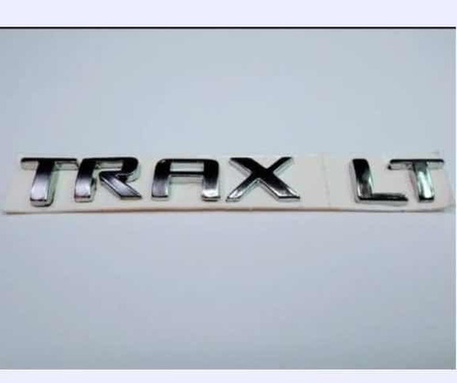 Emblema Chevrolet Trax Lt Letras.