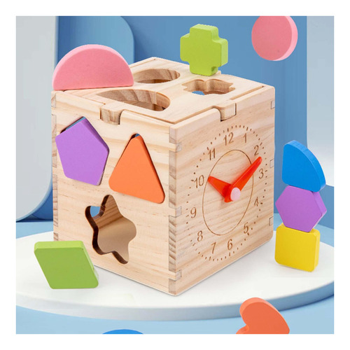 El Juguete De Forma Geométrica Montessori Estilo B