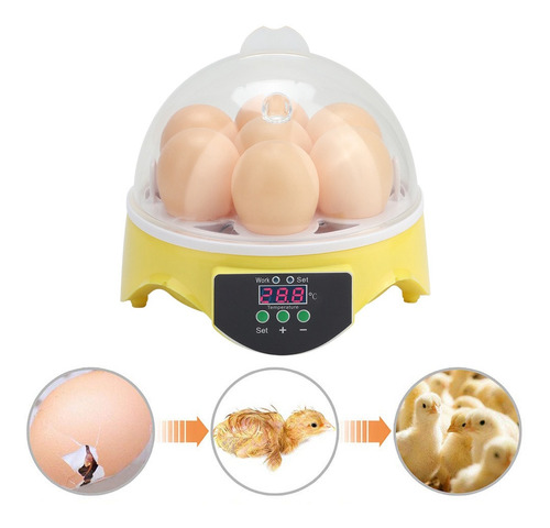 Incubadora De Huevos Inteligente Para Gallinas, Patos, 7 S,